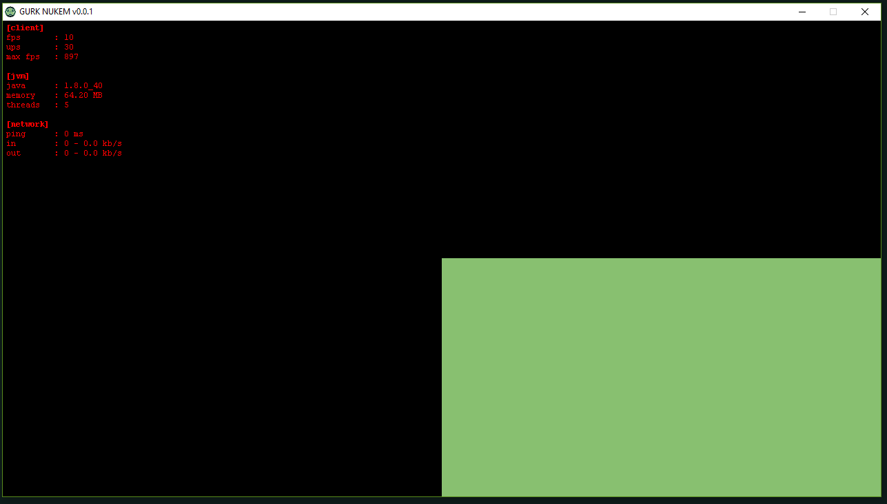 Ingame Screen
